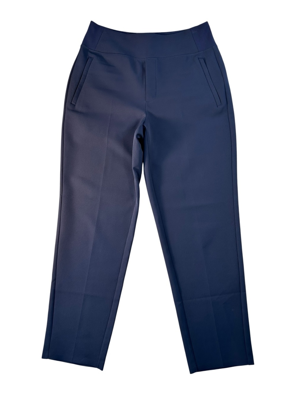Athleta Endless High Rise Pant Navy Pull-On Stretch Slim Ankle Trouser Size 8 - Picture 4 of 9